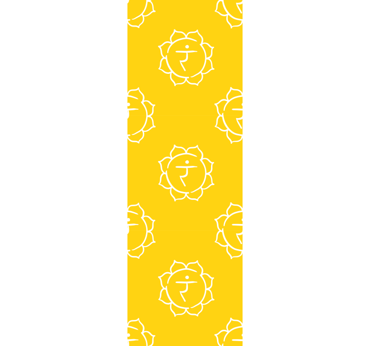 Blind office solar plexus chakra emblem - TenStickers