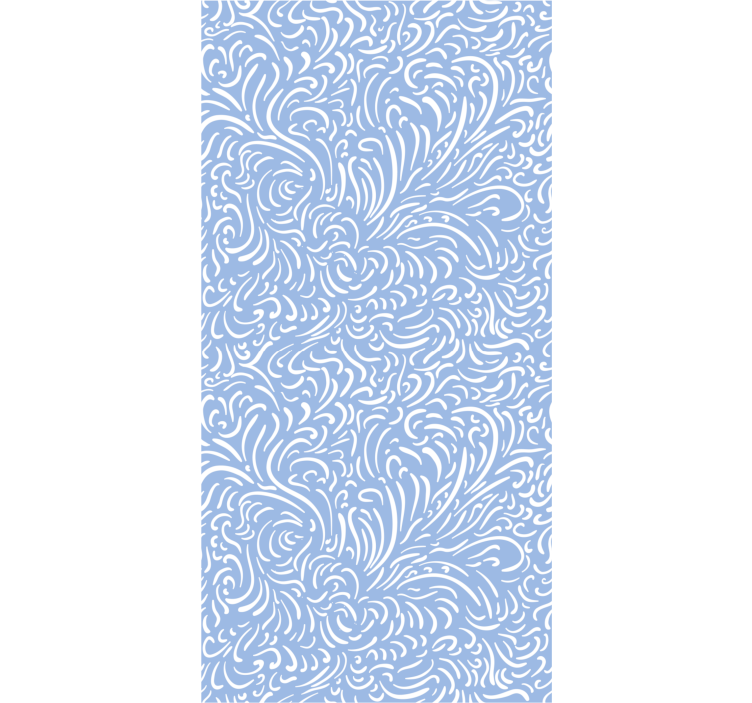 Blind office ice crystal design - TenStickers