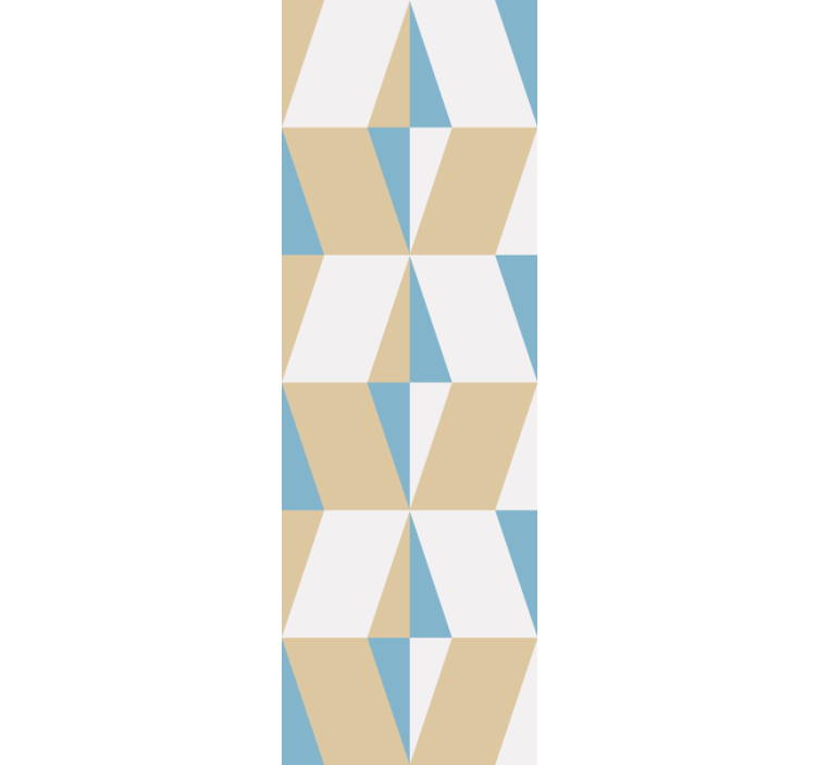 Blind office geometric minimalist shapes - TenStickers