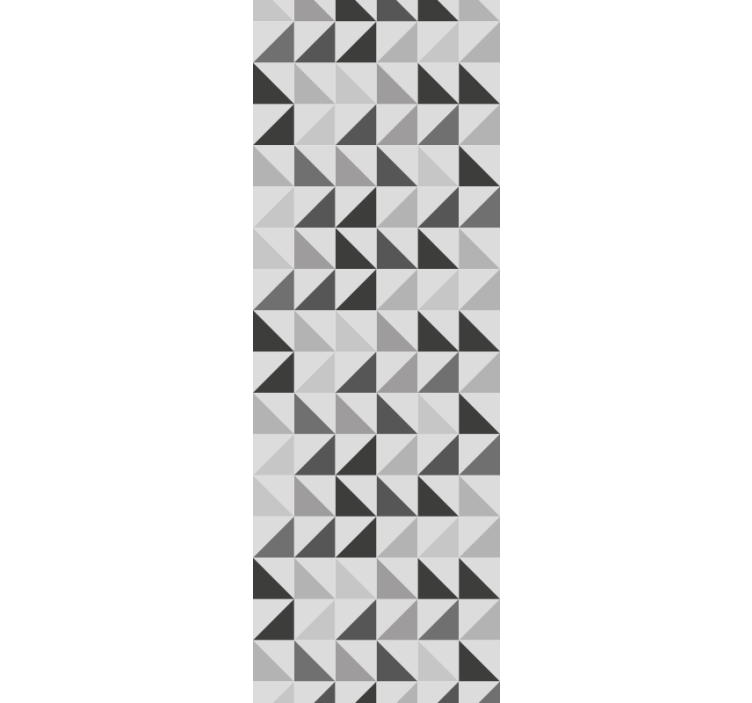 Blind office geometric triangles design - TenStickers