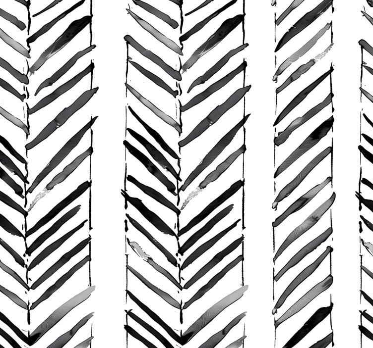 Blind office in black and white geometric design - TenStickers