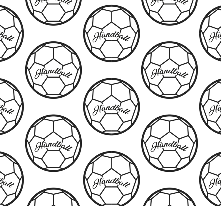 Blind teens handball design - TenStickers