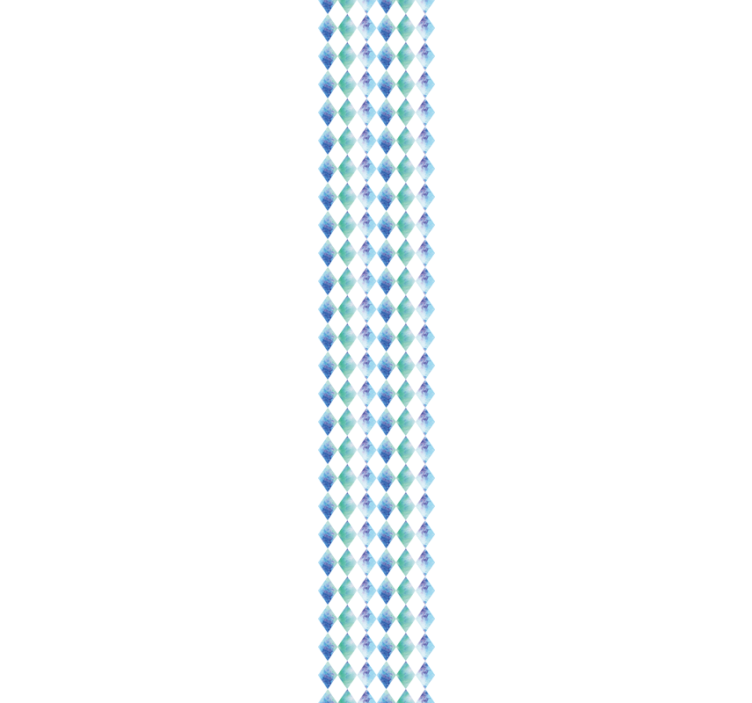 Blind teens watercolor harlequin pattern - TenStickers