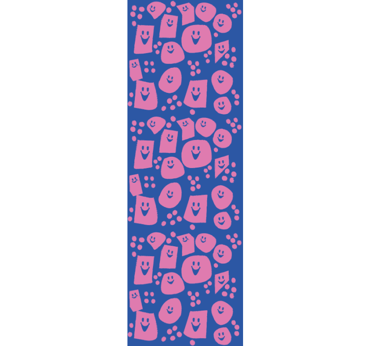 Blind teens geometric smiley faces - TenStickers