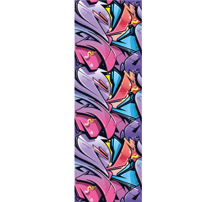 Blind teens realistic graffiti artwork - TenStickers