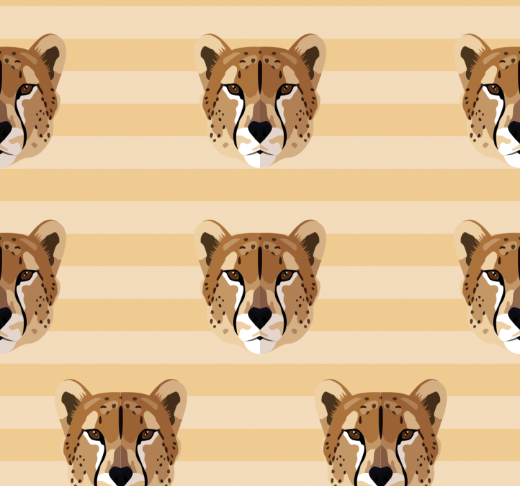 Blind teens leopard print design - TenStickers