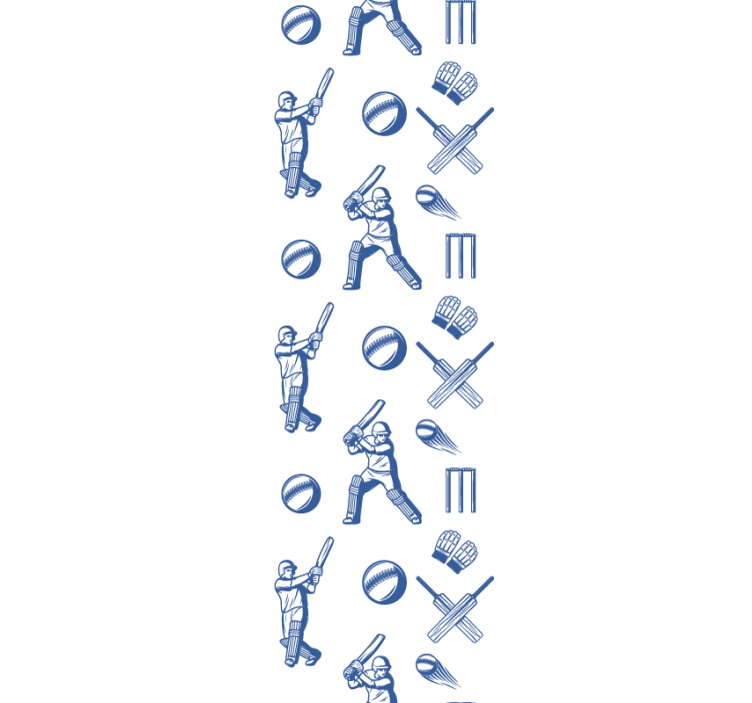 Blind teens cricket game for visually impaired - TenStickers