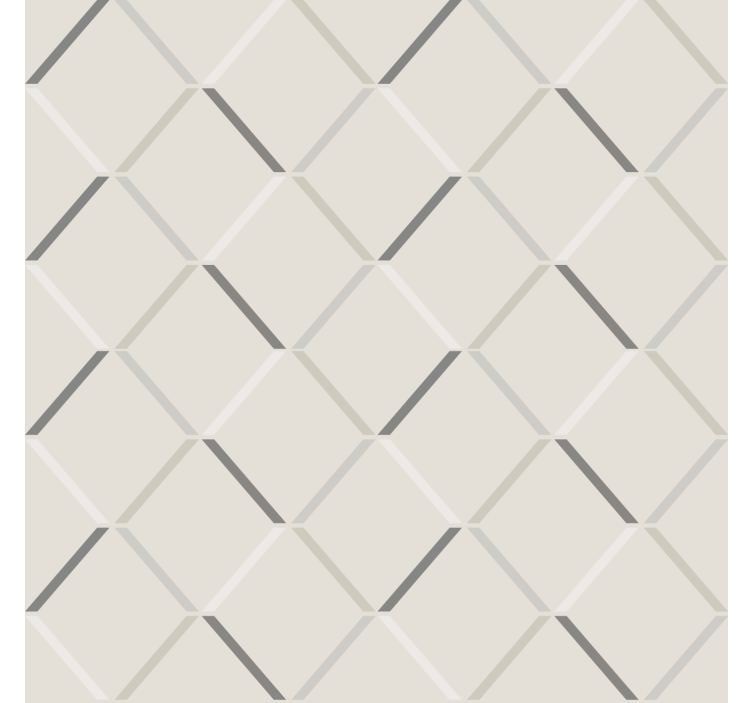 Modern blind with nordic diamonds pattern - TenStickers