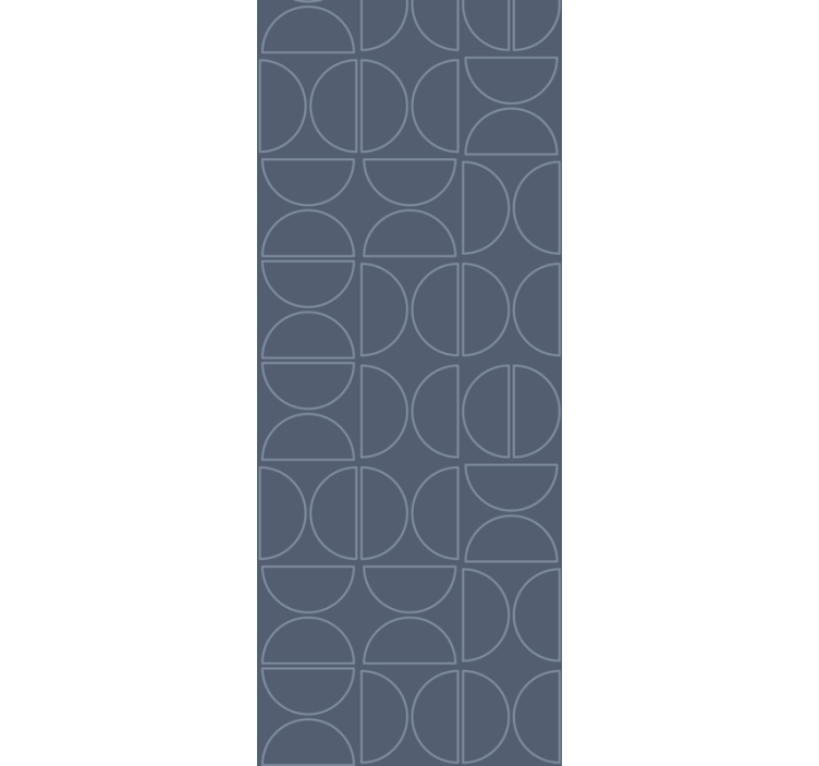 Modern blind geometric gray design - TenStickers