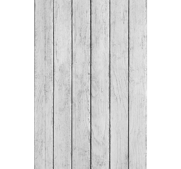 Modern blind japandi style white planks - TenStickers