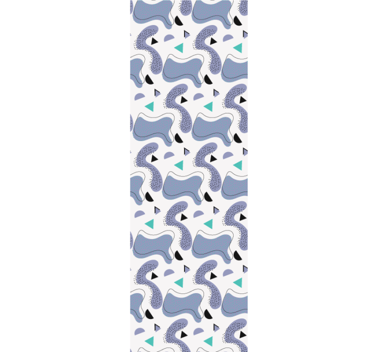 Modern blind memphis color model on white background - TenStickers