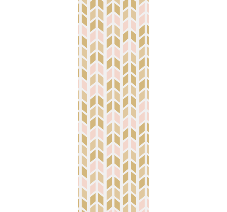 Modern blind with vibrant symbol patterns - TenStickers