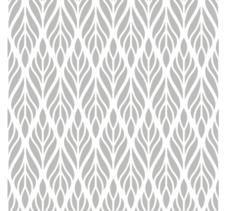Blind grey ethnic floral grey pattern - TenStickers
