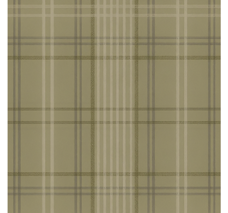 Blind beige with 1960s grey olive pattern - TenStickers
