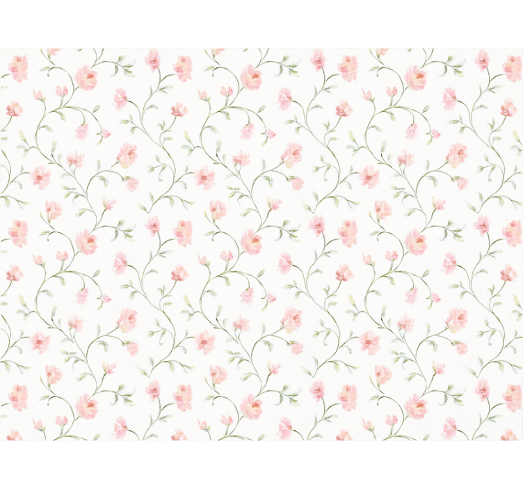 Blind pink botanical flower - TenStickers