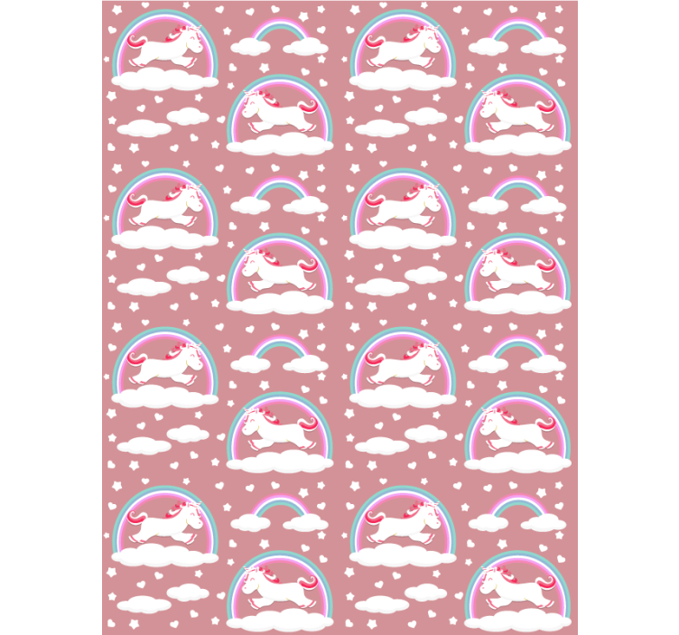 Blind pink enchantment unicorn theme - TenStickers