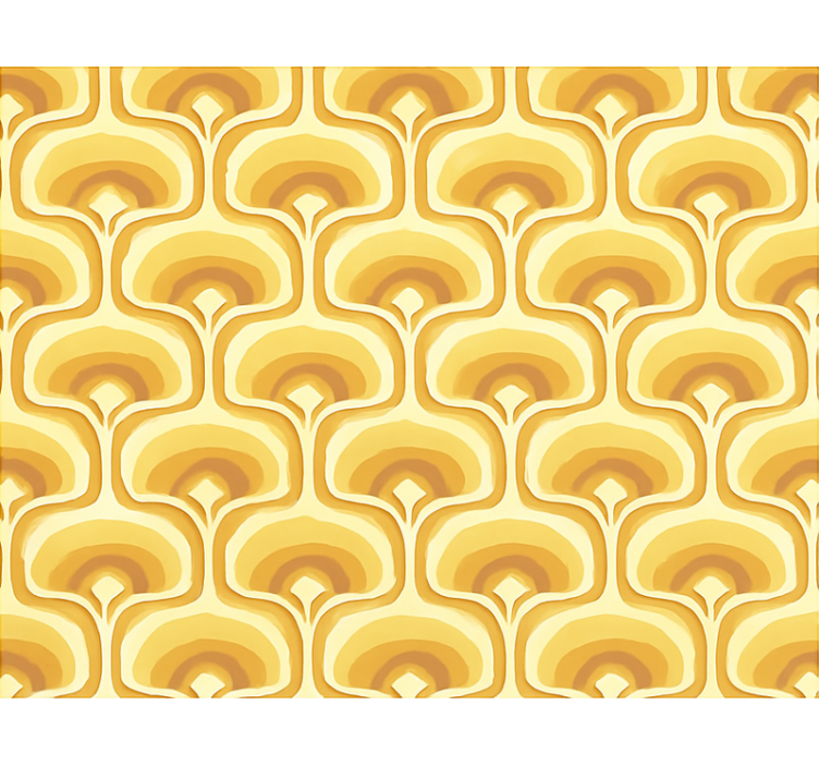 Blind yellow retro yellow design - TenStickers