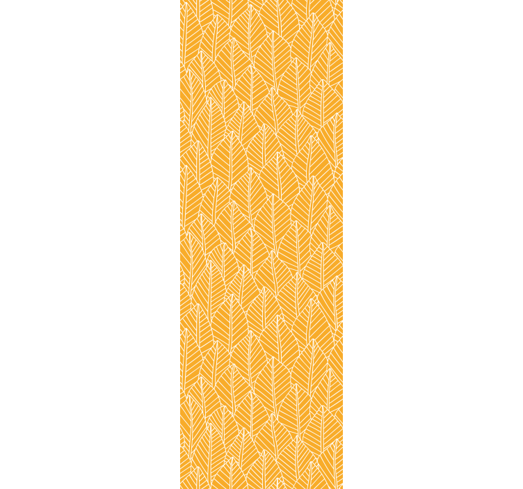 Blind yellow foliage yellow pattern - TenStickers
