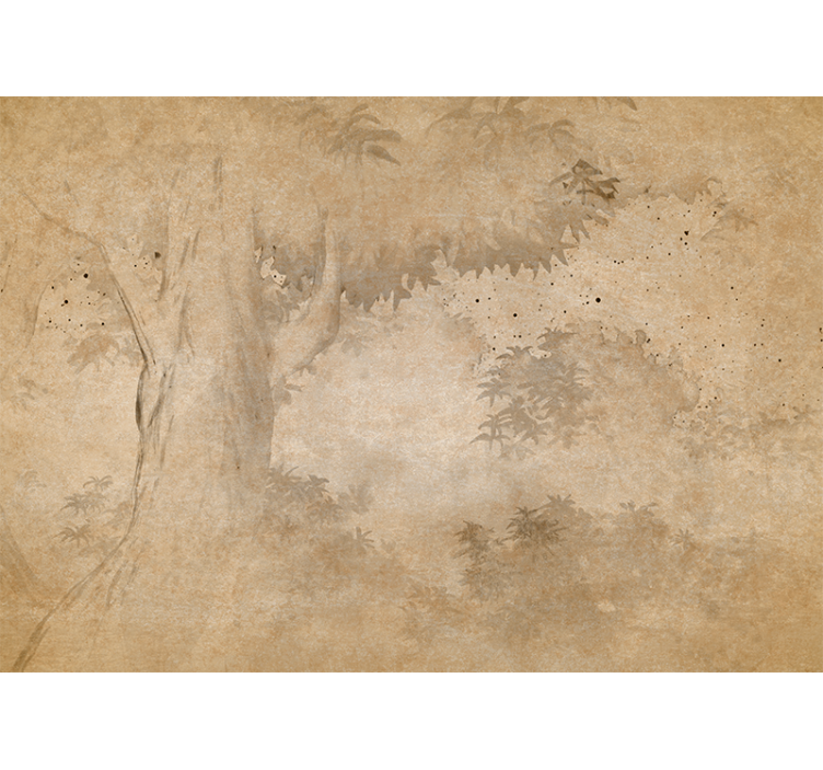 Blind kitchen vintage rainforest scenery - TenStickers