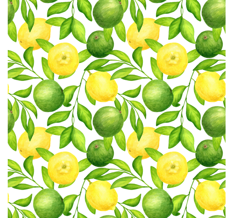 Blind kitchen lemons and limes set - TenStickers