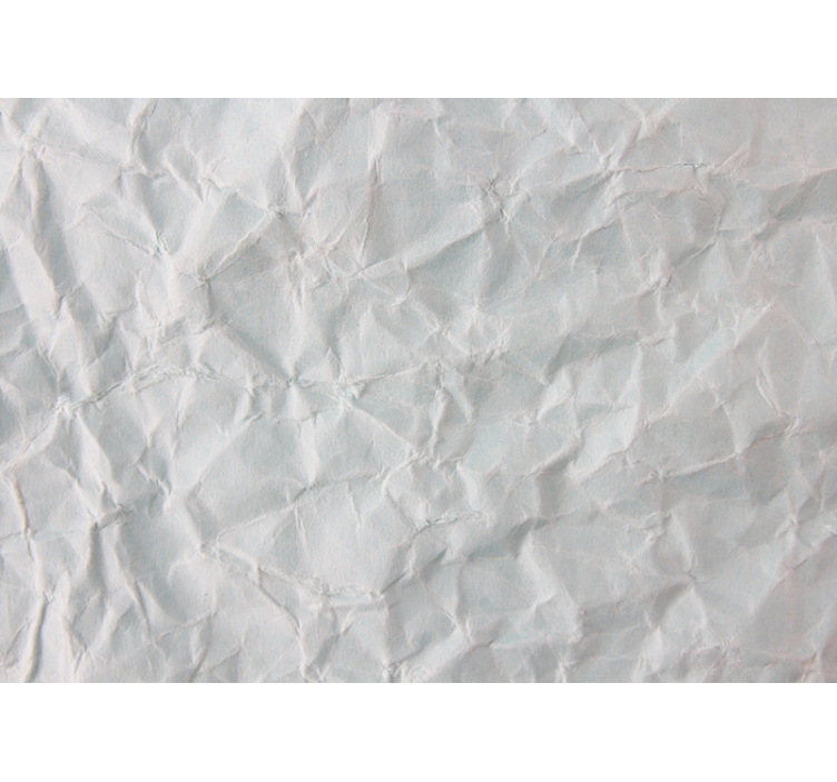 White window blind with crumpled paper texture - TenStickers