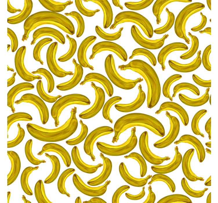 Blind yellow banana pattern - TenStickers