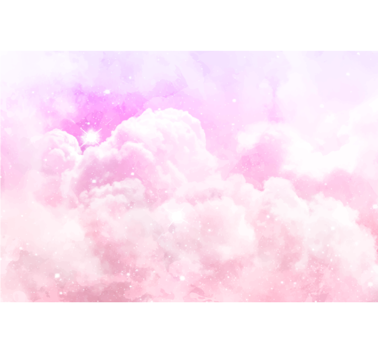 Blind pink dreamy horizon - TenStickers