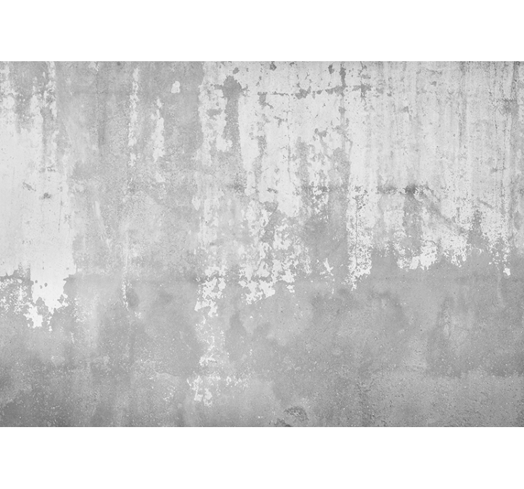 Living room blind concrete look wallpaper - TenStickers