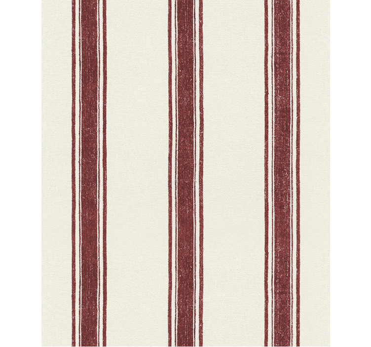 Modern blind vertical red lines - TenStickers