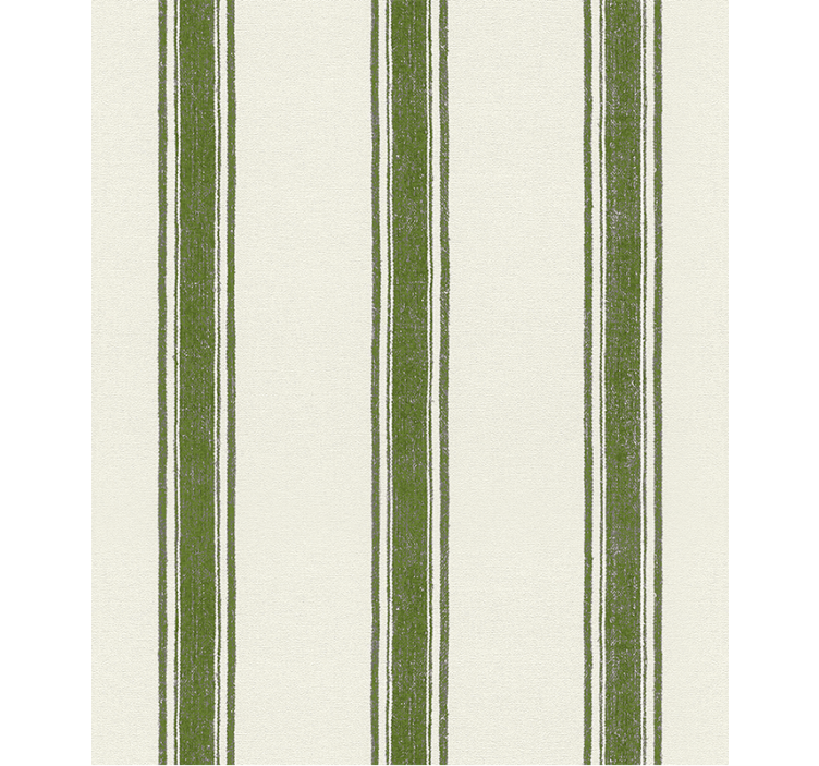 Modern blind vertical lines in moss green - TenStickers