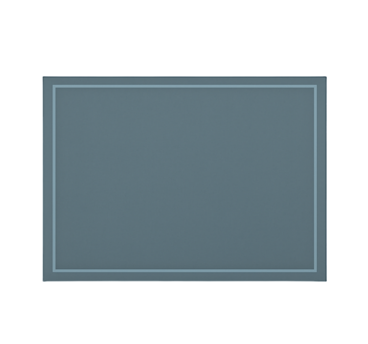 Blind blue simple framed design - TenStickers