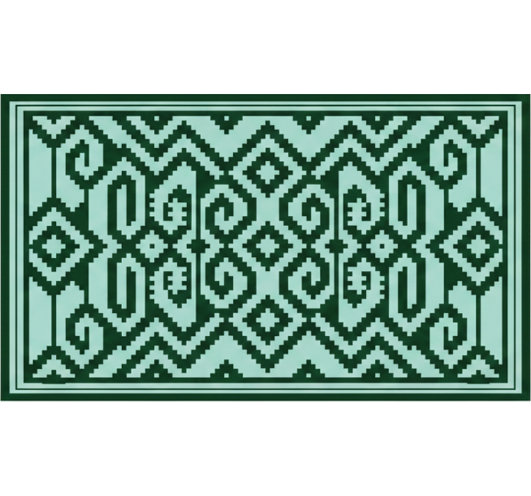 Blind green mapuche green colors - TenStickers