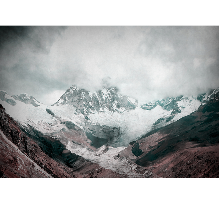 Living room blind huascaran national park style - TenStickers