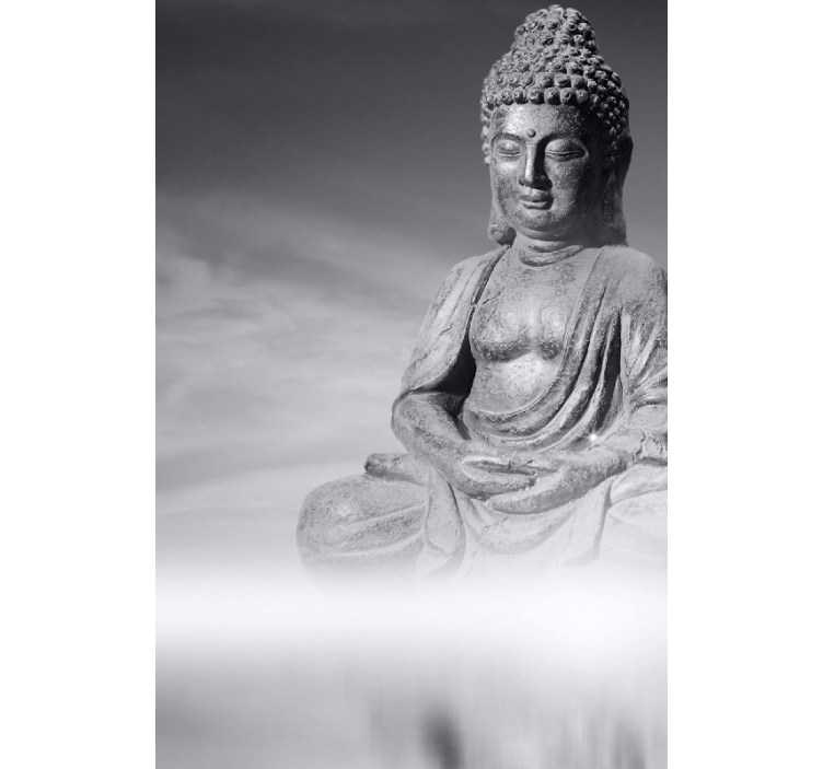 Buddha zen living room blind - TenStickers