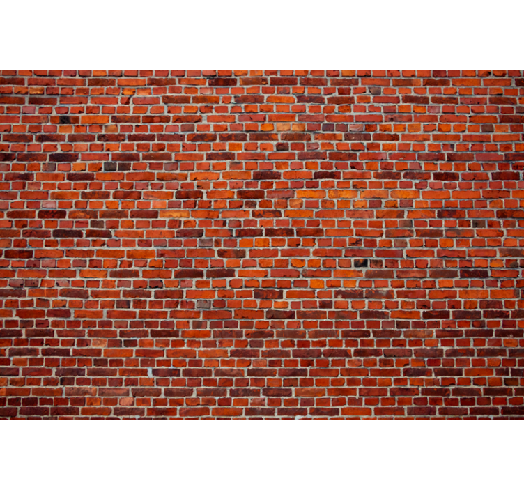 Living room blind modern bricks industrial style - TenStickers