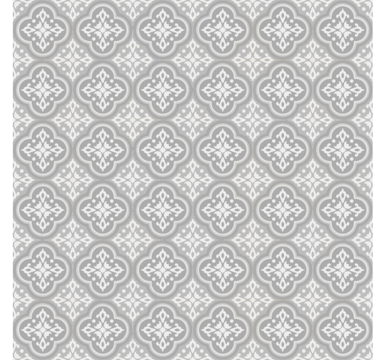 Blind grey gray portuguese tiles - TenStickers