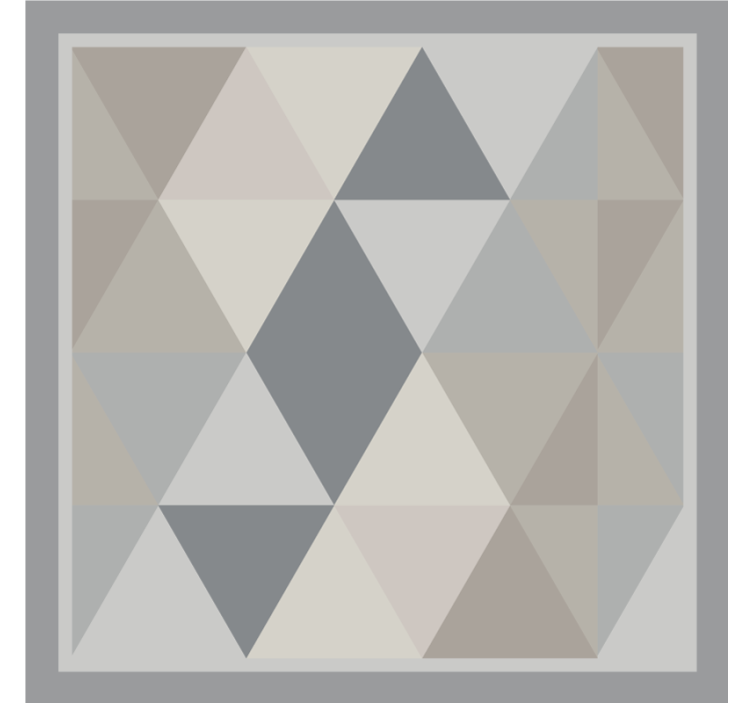 Blind grey gray pantone triangles - TenStickers