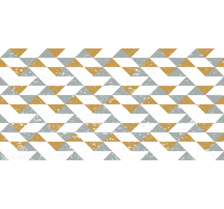 White window blind in kitchen geometric style - TenStickers