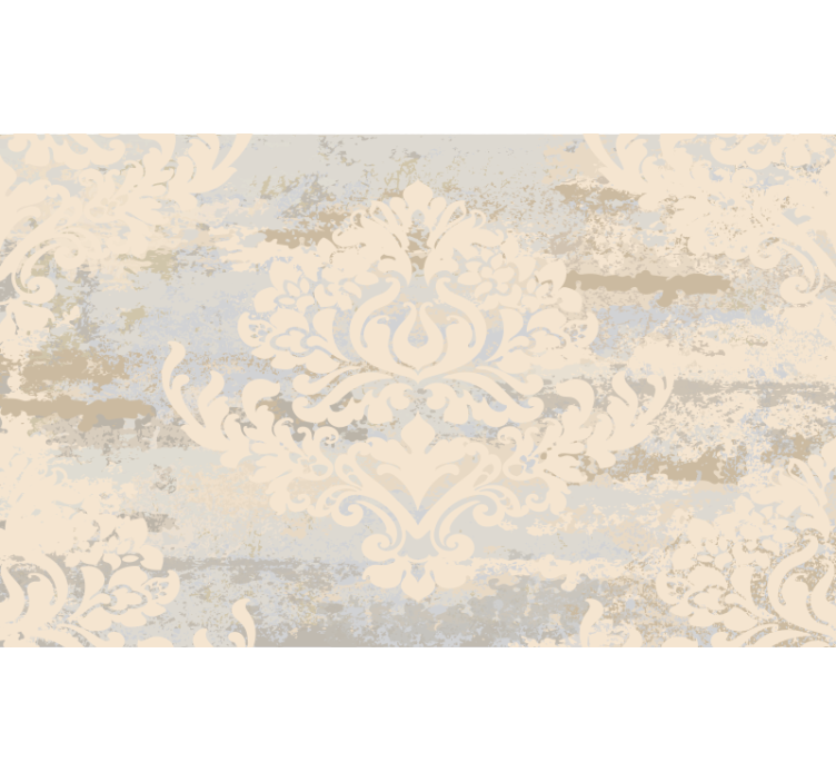 Blind beige puzzle print mosaic cream - TenStickers