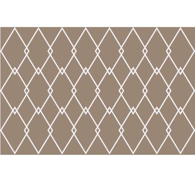 Blind beige kitchen geometric design - TenStickers