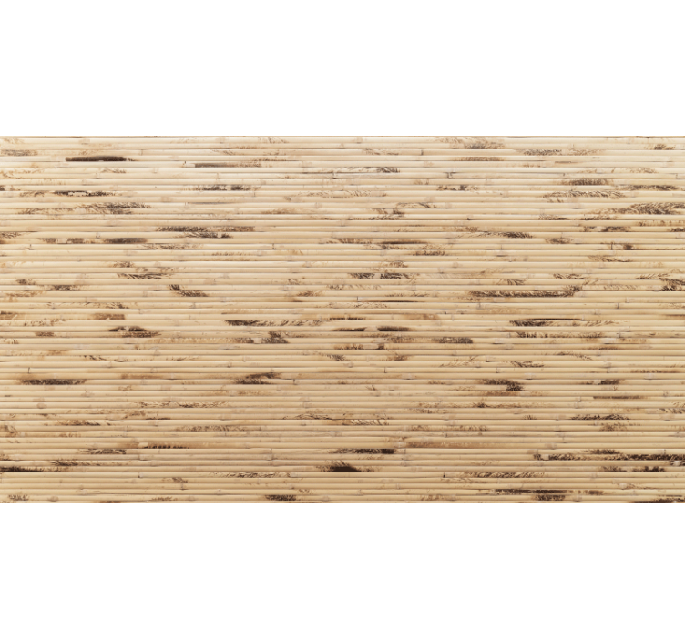 Blind beige horizontal light brown slats - TenStickers