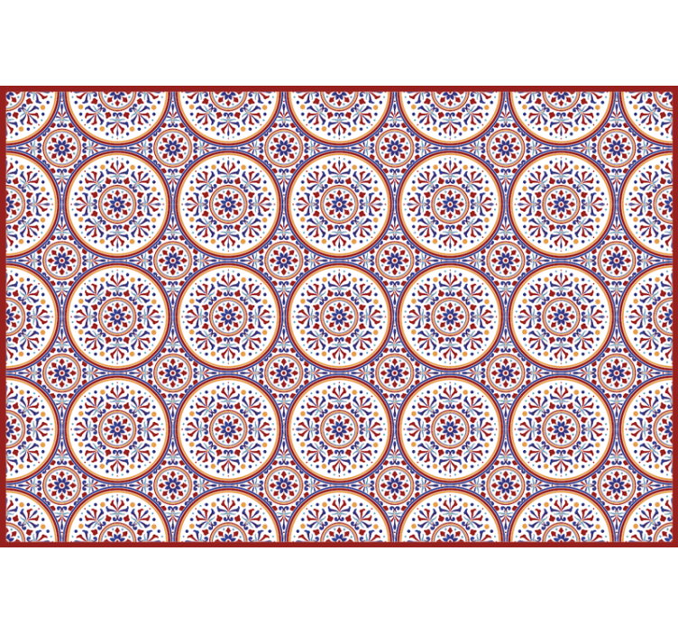 Blind bedroom maiolica tiles - TenStickers