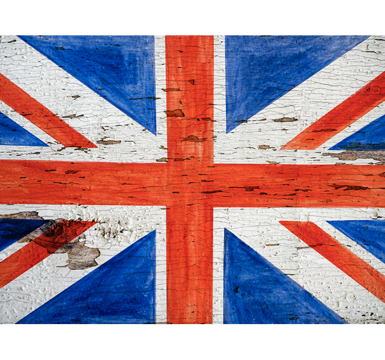 Blind bedroom urban style union jack design - TenStickers