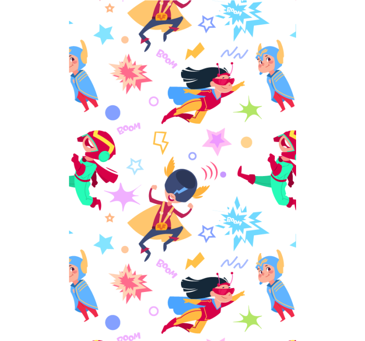 Superhero Adventures blind superhero - TenStickers