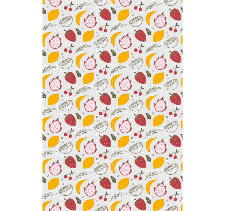 Citrus Fruit Pattern blind fruit and vegetables - TenStickers