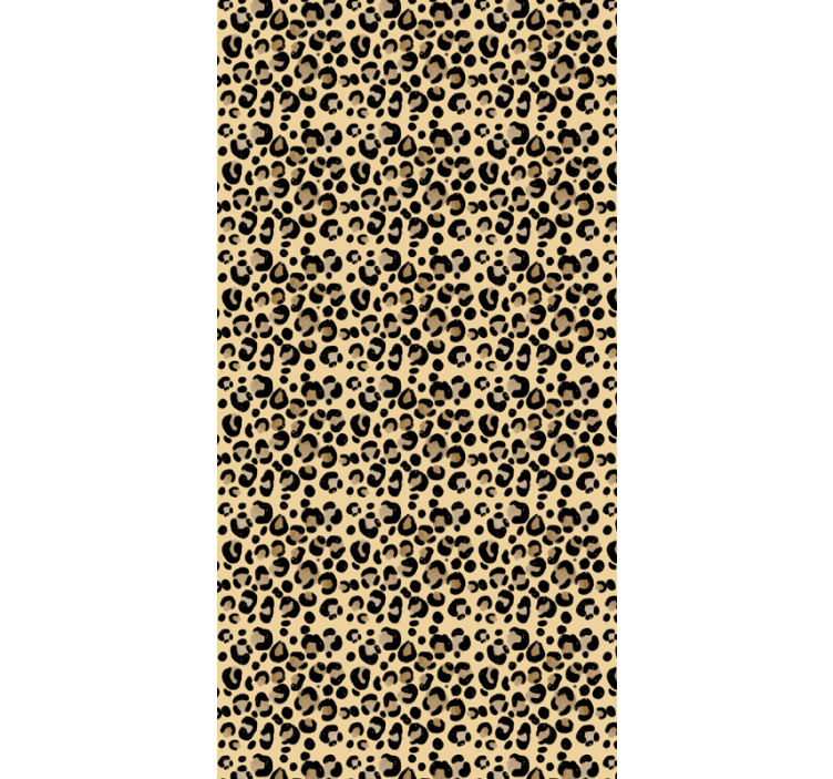 Leopard Print Pattern animals blind - TenStickers