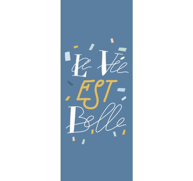 Elegant text Master bedroom blind - TenStickers