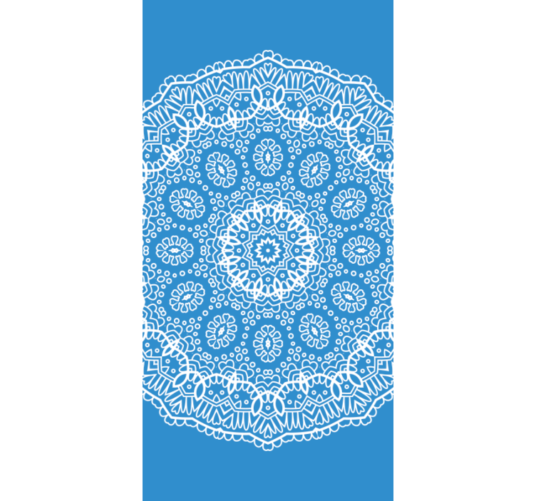 Mandala Lace Pattern art deco blind - TenStickers