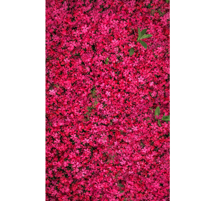 Vibrant Abundance blind flowers and plants - TenStickers