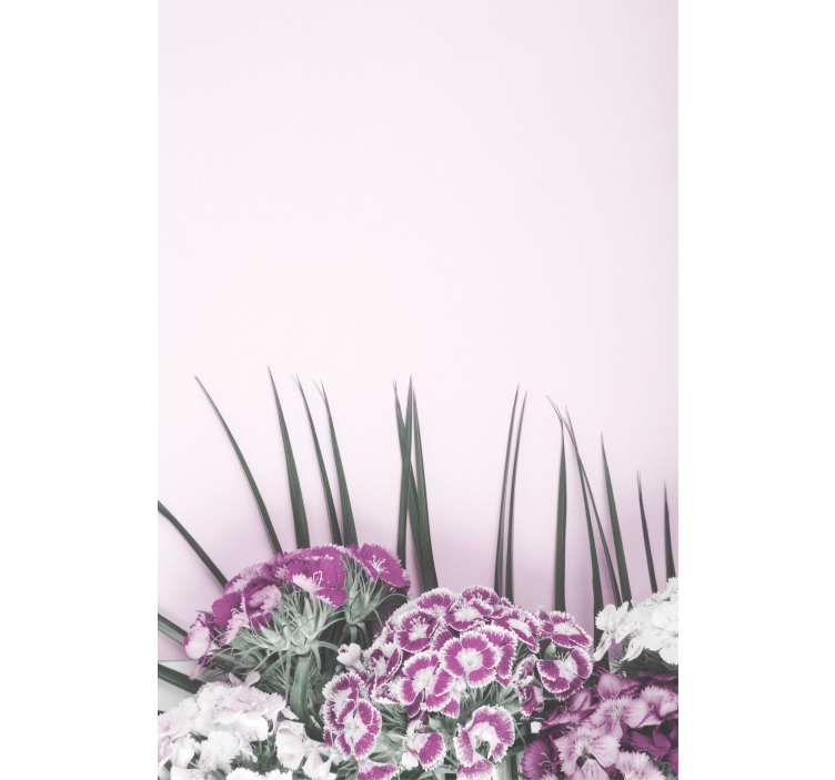 Beautiful Floral Arrangement blind flowers and plants - TenStickers